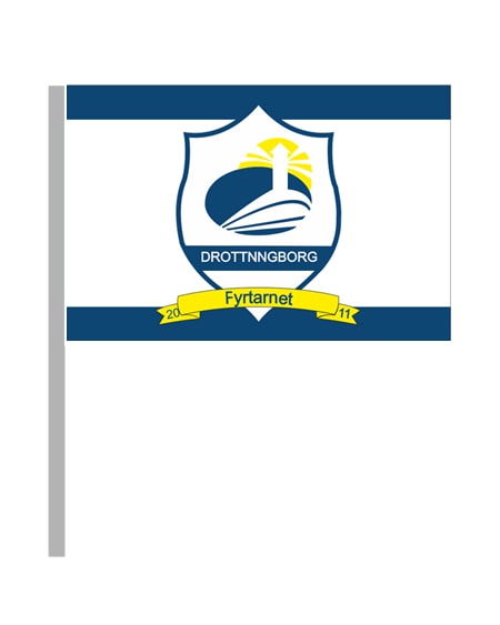 Özel Logolu Sopalı Bayrak -SB011