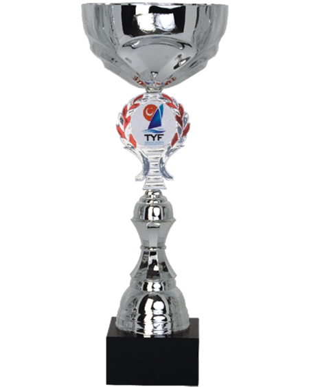 Gümüş Kaplamalı Boğumlu Kürek Kupası - MK 29