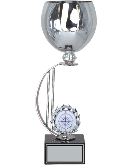 Gümüş Kaplamalı Hilal Model Eskrim Kupası - MK 30