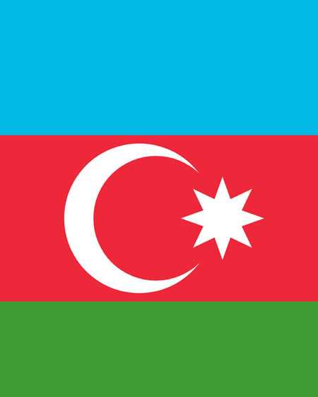 AZERBAYCAN BAYRAĞI